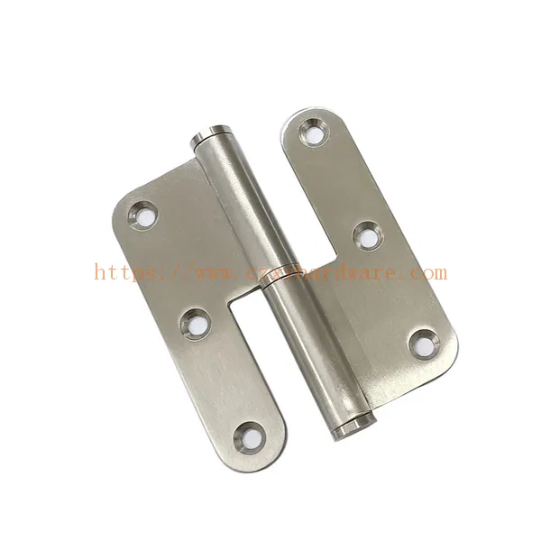 Glass Door Hinge 90*75*2.5Mm Soft Close Lift Off-Round Conner Lift Off Hinge